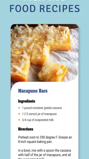 Mga Recipe Pagkaing Pilipino screenshot