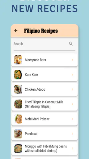Mga Recipe Pagkaing Pilipino screenshot