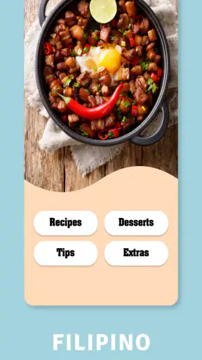 Mga Recipe Pagkaing Pilipino screenshot