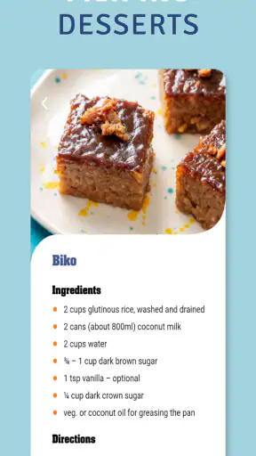 Mga Recipe Pagkaing Pilipino screenshot