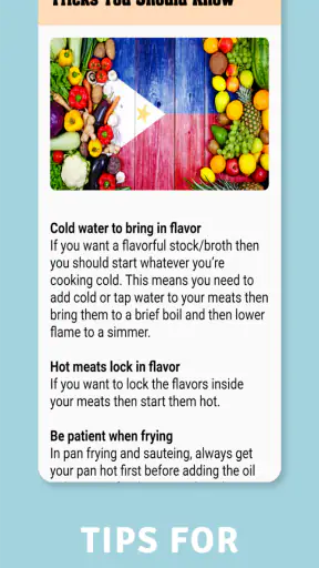 Mga Recipe Pagkaing Pilipino screenshot