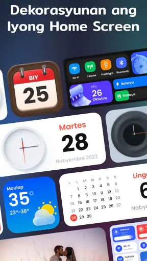Mga Widget at Tema: iWidgets screenshot