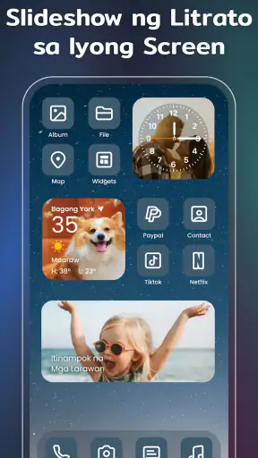Mga Widget at Tema: iWidgets screenshot