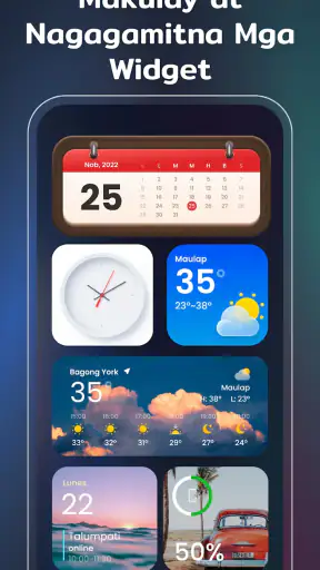 Mga Widget at Tema: iWidgets screenshot