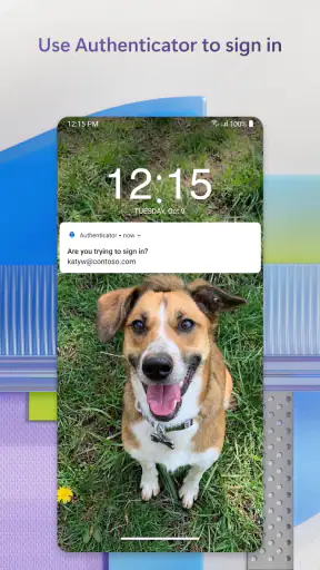Microsoft Authenticator screenshot