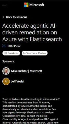 Microsoft Build screenshot