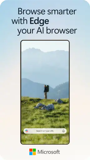 Microsoft Edge: AI browser screenshot