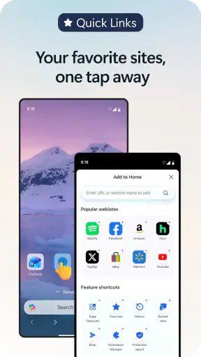 Microsoft Edge: AI browser screenshot