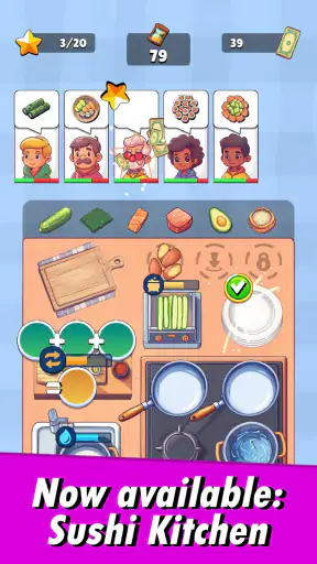 Mini Kitchen Chef: Cooking Sim screenshot