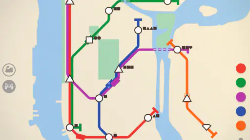 Mini Metro screenshot