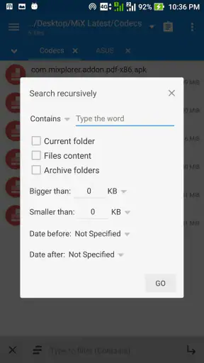 MiXplorer Silver File Manager screenshot
