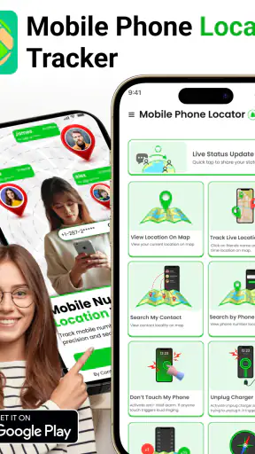 Mobile Number Location Tracker screenshot