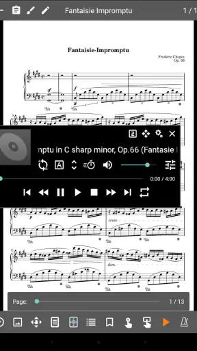 MobileSheets screenshot