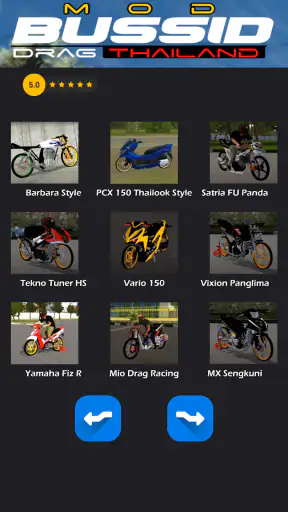 Mod Bussid Drag Thailand screenshot