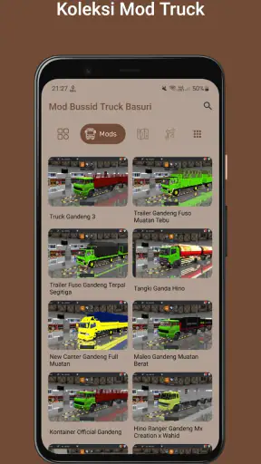 MOD Bussid Truck Basuri screenshot