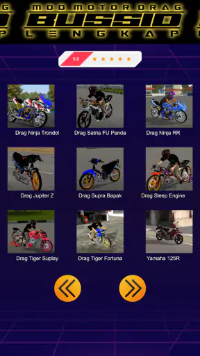 Mod Motor Drag Bussid Lengkap screenshot