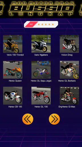 Mod Motor Drag Bussid Lengkap screenshot