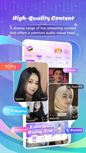 Momo Live - Live Stream & Chat screenshot