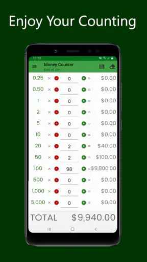 Money Counter: Cash Calculator screenshot