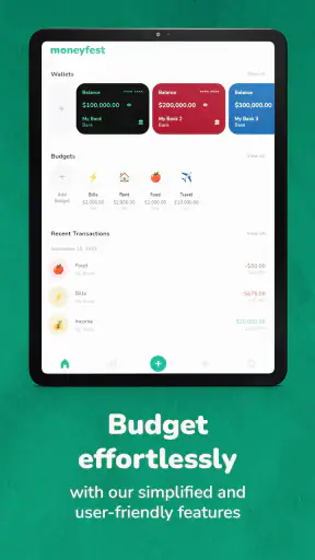 Moneyfest: Track & Budget screenshot