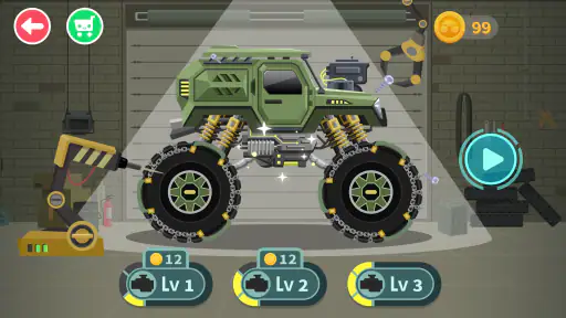Monster Truck Rush Racing Game screenshot