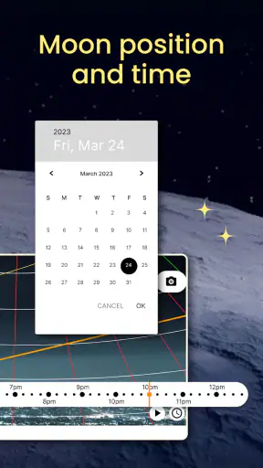 Moon Locator - Lunar Calendar screenshot