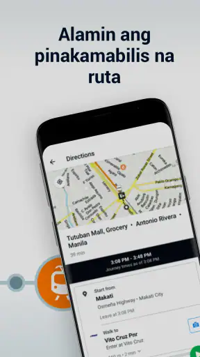 Moovit: Info ng Bus at Tren screenshot