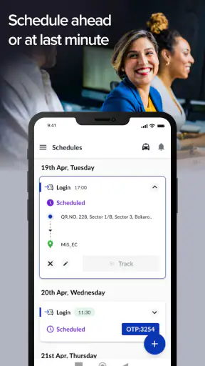 MoveInSync screenshot
