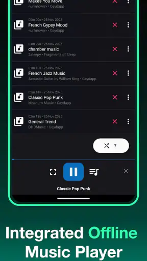 MP3 Offline Music Downloader screenshot