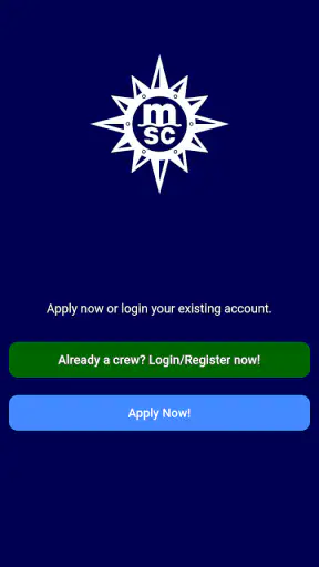 MSC Crewing Services screenshot