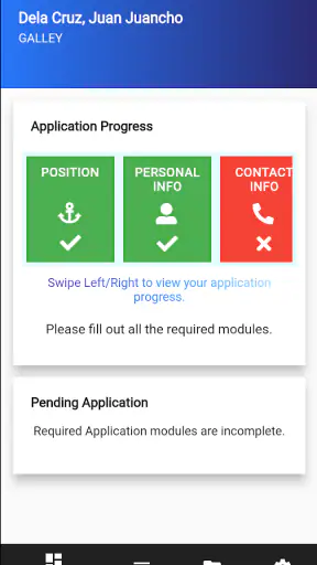 MSC Crewing Services screenshot