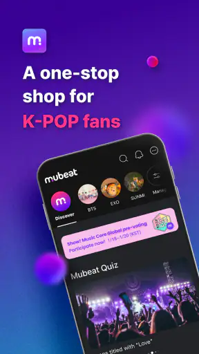 Mubeat for kpop Lovers screenshot