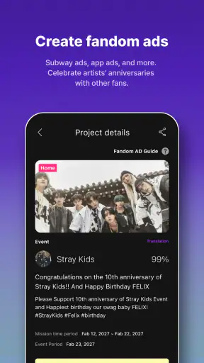 Mubeat for kpop Lovers screenshot