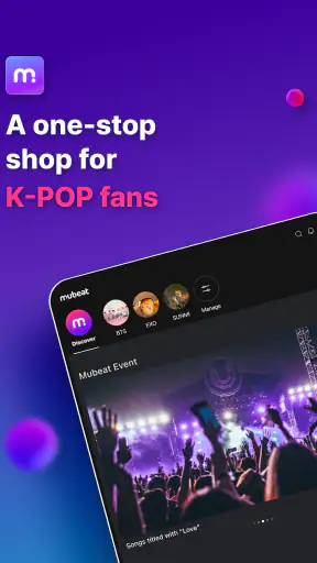 Mubeat for kpop Lovers screenshot