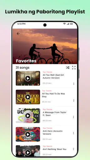 Music Player - Mga Kanta Mp3 screenshot