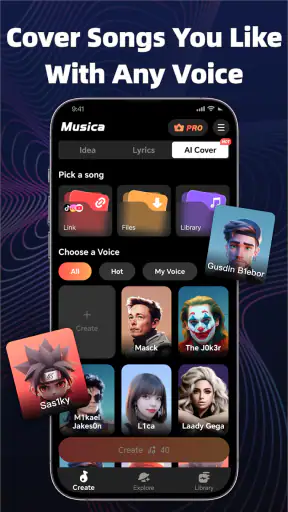 Musica:AI Song & Music Maker screenshot