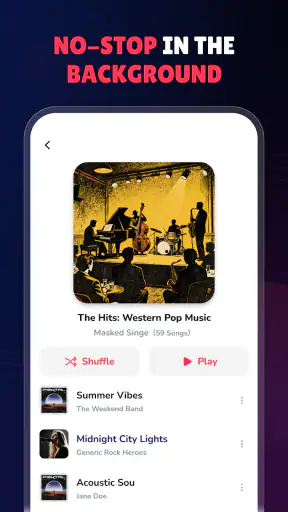 MusicTune - Musikang Offline screenshot