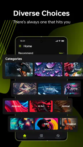 Muze: 4K Wallpapers&Ringtones screenshot
