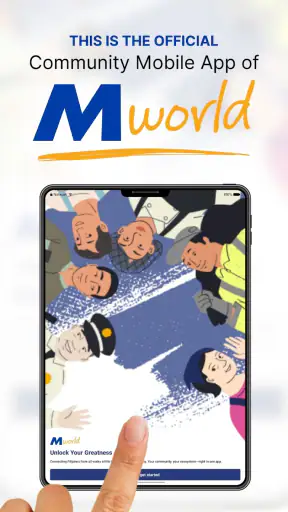 MWorld: Community that Cares screenshot