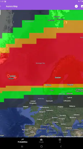 My Aurora Forecast Pro screenshot