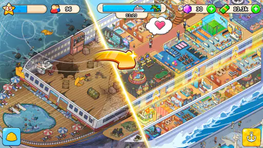 My Cruise: Idle ship Tycoon screenshot