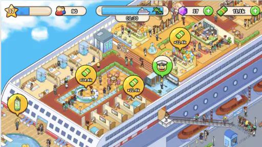 My Cruise: Idle ship Tycoon screenshot