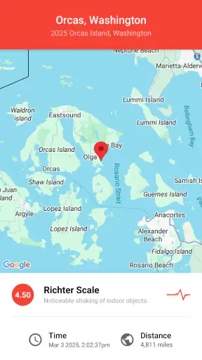My Earthquake Alerts Pro screenshot