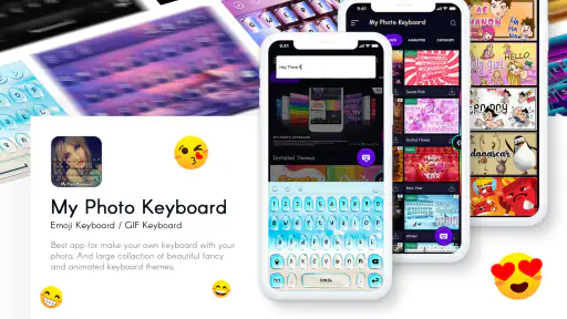 My Photo Keyboard With Themes screenshot