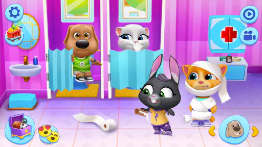 My Talking Tom Friends screenshot