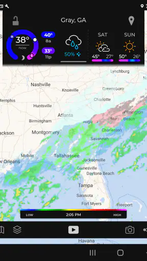 MyRadar Weather Radar Pro screenshot