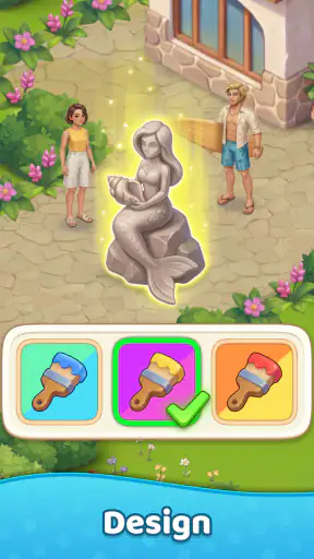 Mystic Tides: Merge & Story screenshot