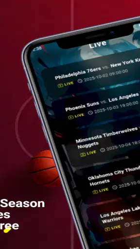 National Basketball LiveStream screenshot