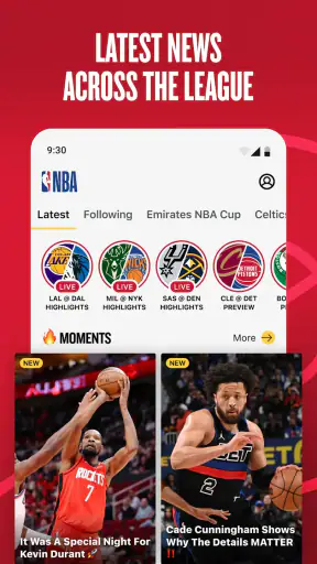 NBA: Live Games & Scores screenshot
