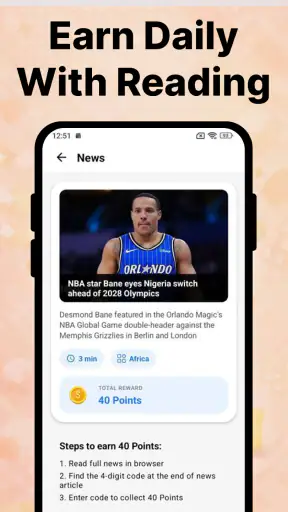 NewsCash: Read to Earn Money screenshot